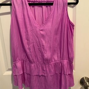 Banana Republic sleeveless silk blouse